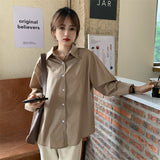 シンプルベーシックシャツ