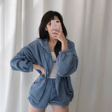 パーカー&ショーパンセットアップ