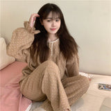 ゆったりドットルームウェア