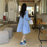 トリオフラワーシャツワンピース