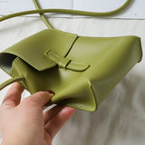 フェイクレザースマホショルダー/ミニバッグ