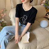 イラストサマーニット