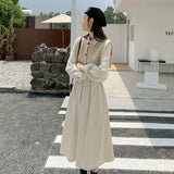 ショートリブニットベスト&ロングワンピースセット