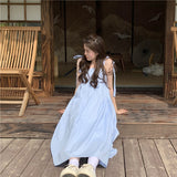 ショルダーリボンワンピース