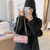 キルティングサークルバッグ