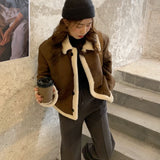 ボアスエードジャケット