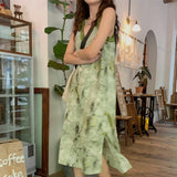 マーブル柄ワンピース