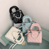 スクエアキルティングミニバッグ