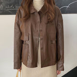 オータムレザージャケット