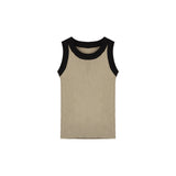 配色タンクトップ+ボレロ