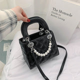 スクエアキルティングミニバッグ