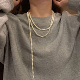 デザインパールネックレス