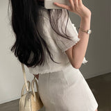 エレガントツイードセットアップ