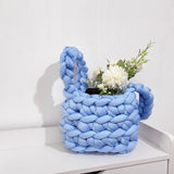 【7色展開】もこもこ手編みショルダーバッグ