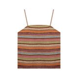 カラーボーダーキャミソール