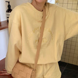 刺繍カットソーセットアップ