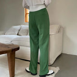 カラーストレートパンツ