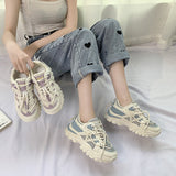 ブロックストリングスニーカー