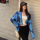 ブルーアーガイルカーディガン/ボレロ