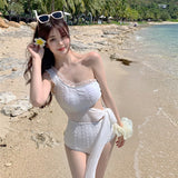 ウエストリボンスイムウェア