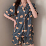 ベア柄ルームウェア