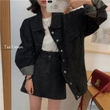 オーバーデニムジャケット