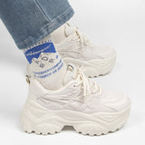 厚底ダッドスニーカー