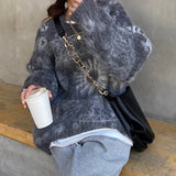 フェイクレザーショルダーバッグ