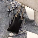 本革チェーンスマホバッグ