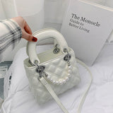 スクエアキルティングミニバッグ