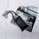 本革チェーンスマホバッグ