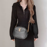 セーラーカラーニットワンピース