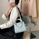 スクエアキルティングミニバッグ