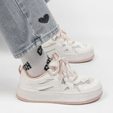 メッシュカラースニーカー