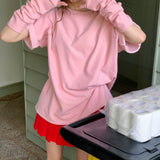 アームウォーマー付きTシャツ