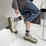 ストライプライン厚底スニーカー