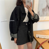 オーバーデニムジャケット