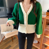 ツイストカーディガン