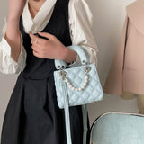 スクエアキルティングミニバッグ