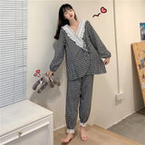 ギンガムチェックルームウェア