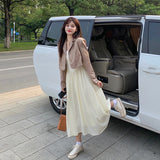 バックリボンジャケットワンピースセットアップ