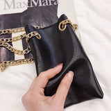 本革チェーンスマホバッグ