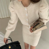 ブークレーニットセットアップ