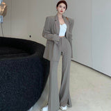 オーバージャケット&センタースリットパンツセットアップ【単品販売】