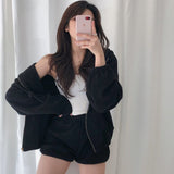 パーカー&ショーパンセットアップ