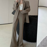 オーバージャケット&センタースリットパンツセットアップ【単品販売】