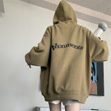 "Monments"ZIPフーディー