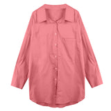 カラーオーバーシャツ