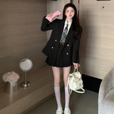 ジャケット+プリーツスカートセットアップ【単品販売】