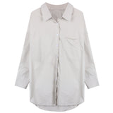 カラーオーバーシャツ